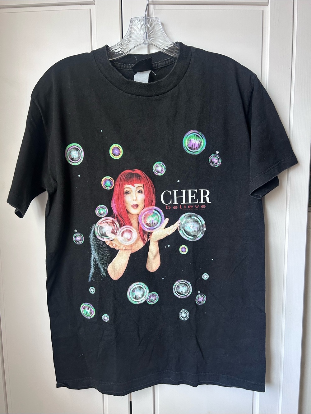 Graphic Cher Believe Short-Sleeve Tee